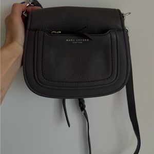 Marc Jacobs Black Leather Crossbody Bag